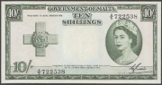 MALTA 10 SHILLING 1954 - ELŻBIETA II - A/5