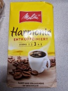 Kawa Harmonie entkoffeiniert MELITTA bezkofeinowa mielona 500 g.