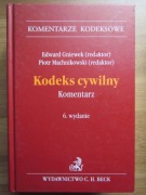 Kodeks cywilny. - Komentarz __  E. Gniewek, P. Machnikowski wyd. 6 