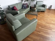 Sofa z dwoma fotelami 