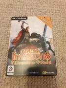 GREAT INVASIONS MROCZNE WIEKI PC WYDANIE PL !!! UNIKAT KOLEKCJONERSKI !