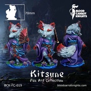 Blood Carrot Knight Kitsune model żywica
