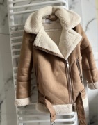 Kurtka Kożuszek z barankiem płaszcz 