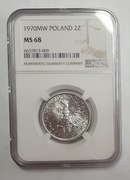 2 złote Jagody 1970 NGC MS68 UNIKAT !!! SUPER CENA !!