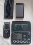Zestaw telefonów +kalkulator Ts-84 