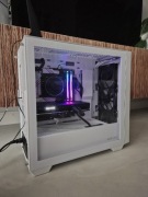 Komputer gamingowy biała obudowa  i3-12100 Intel Arc A750 1TB 16GB RAM