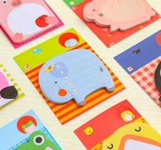 Karteczki samoprzylepne w kształcie zwierząt | Zakładki | Notesiki