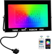 T-SUNUS Smart – Inteligentny Reflektor LED RGB 100W WiFi/Bluetooth, IP66
