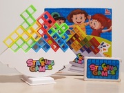 Gra edukacyjna Tetris puzzle zabawka logiczna klocki 3D dla dzieci