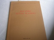 KSIĄŻKA-ROCZNIKI SZTUKI ŚLĄSKIEJ -TOM-XVI