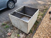 Zbiornik stalowy, chłodziwo olej 100x80x60