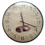 Zegar ścienny w stylu retro