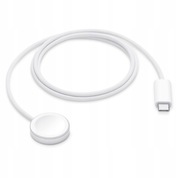 Szybka Ładowarka Apple Watch USB-C 1m Magnetyczna Oryginalna Biała