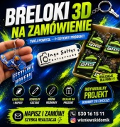 BRELOKI 3D NA ZAMÓWIENIE 