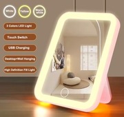 Lustro LED z oświetleniem 3 kolorów 