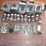 głowice ELWRO i lampy do starego radia