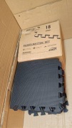 Evrix mata sportowa fitnes składana 18szt.31x31x1,2cm