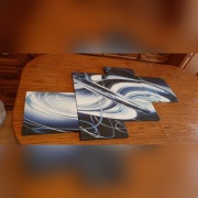 Obraz na ścianę 4 częściowy