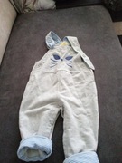 Ogrodniczki dziecięce, rozmiar 74 