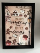 Ramka Kolaż ręcznie robiony