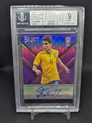 Oscar 7/7 Beckett 9 Mint karta Panini Select Soccer 2015/16 Autograf