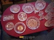 Krysztay, wazony, misy, miski, 