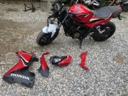 CBR 650F 2017 cala na części. Plastik czaszy 