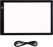 Deska Kreślarska LED A4 Podświetlana Tablet Rysowanie Diamond Painting