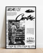 Plakat A3 42x30 Corteiz Y2K do pokoju