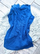 Podkoszulka bluzka bez rękawów 146 152 granatowa 