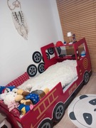 Łóżko wóz strażacki 