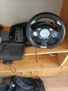 Kierownica gameware z pedalami