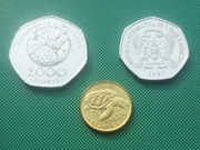 WYSPY ŚWIĘTEGO TOMASZA i KSIĄŻĘCA ZIELONY PRZYLĄDEK - Zestaw 3 monet w6