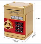 OKAZJA!!! NA PEZENT! SKARBONKA SEJF PIN EFEKT DŹWIĘKOWY WIELOKROTNE UŻYCIE