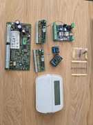 DSC- kompletny alarm: centrala PC1832, manipulator, syrena, moduł GSM