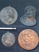 Medale plakiety stare polskie brązy do renowacji