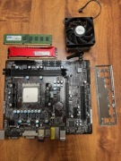 Płyta Asrock FM2A75M-DGS + AMD A8-5600 + RAM