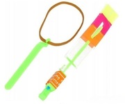 Latająca parasolka zielona zabawka