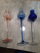 Świeczniki tulipanowe PRL