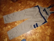 Ogrodniczki robocze solidne niemieckie pas 118-126 cm XXXXL Nowe