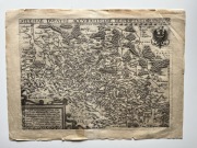 Mapa Śląska Helwiga Wrocław Racibórz Opole  Świdnica  Kłodzko Pszczyna 