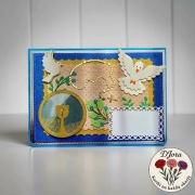 Kartka okolicznościowa Pierwsza Komunia Święta dla chłopca shaker DJora