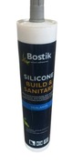 Silikon budowlany / sanitarny uszczelniacz 300 ml, BOSTIK średnio szary