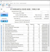 Dysk Twardy ST1000LM014 1TB 1000GB SSHD 8GB NAND FLASH 1256h