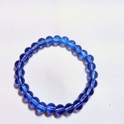 Bransoletka z kulek szklanych