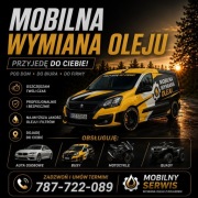 Mobilna wymiana oleju filtrow psobowe dostawcze quady motocykle auta 