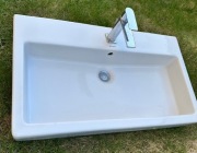 Porcelanowa umywalka DURAVIT 80x47x13 - TANIO