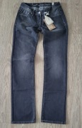 Spodnie damskie jensowe ozmiar W28 S 36 niski stan #3