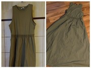 Sukienka długa,z kieszeniami 