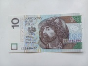 10 zł radar 5 cyfr 